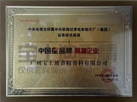 CCTV中國星（xīng）品牌展播企業-91视频网香精