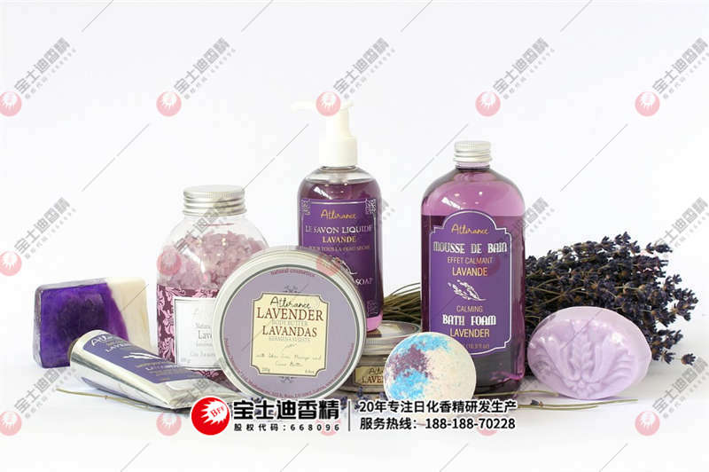 法國薰衣草香精製成的產品